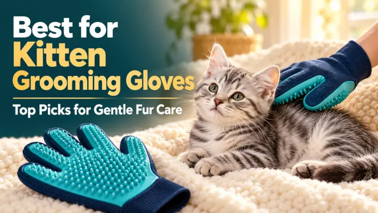 Kitten Grooming Gloves