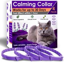 PetAtlas 4 Pack Calming Collar for Cats