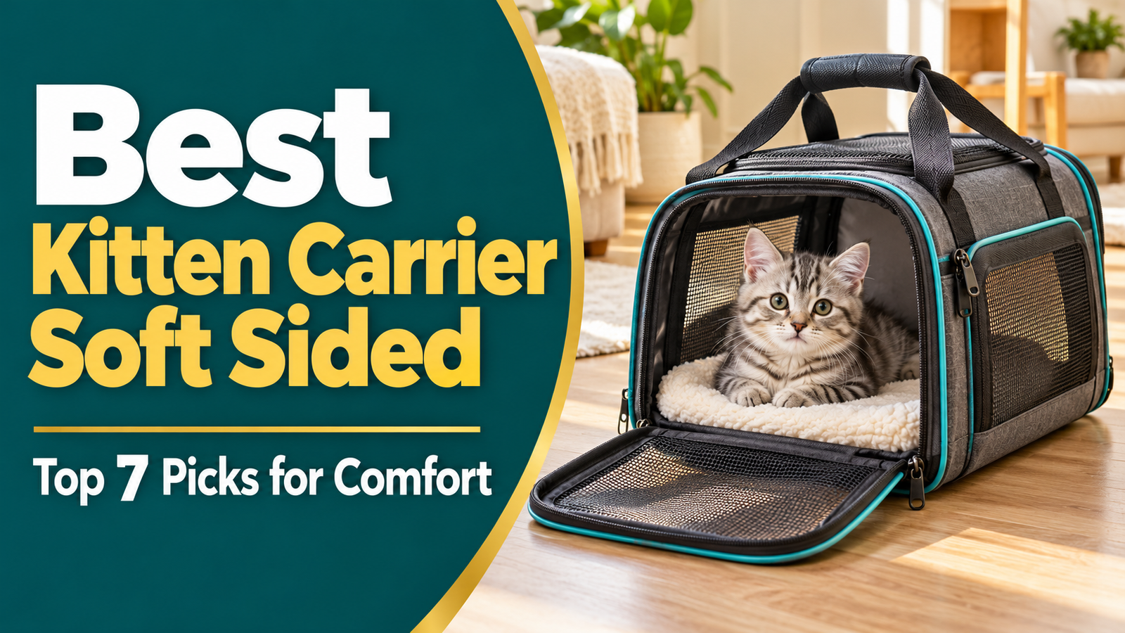 Kitten Carrier Soft Sided